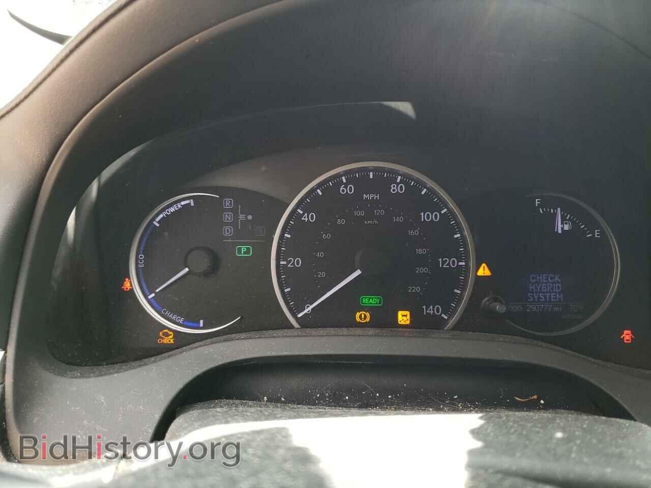2012 LEXUS CT 200 - VIN: JTHKD5BH3C2081564 - Фото 9