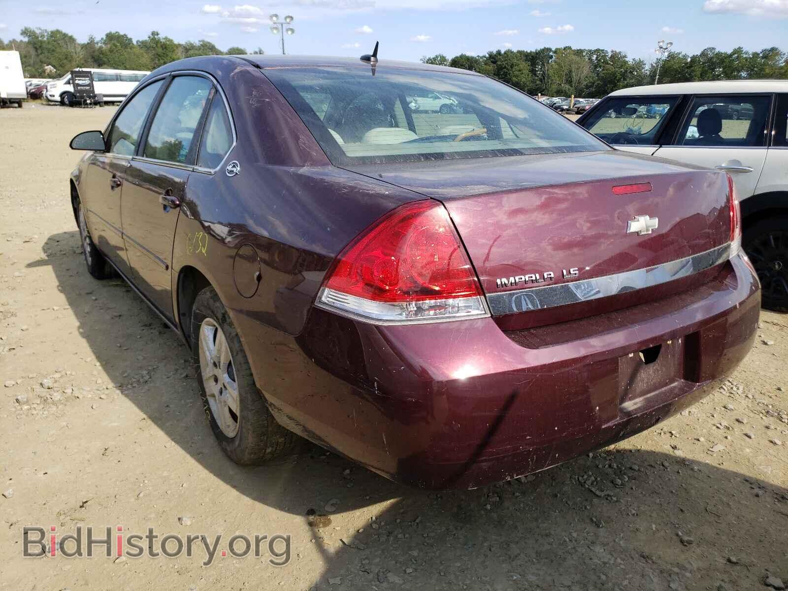 2007 CHEVROLET IMPALA - VIN: 2G1WB58N879170505 - Фото 3