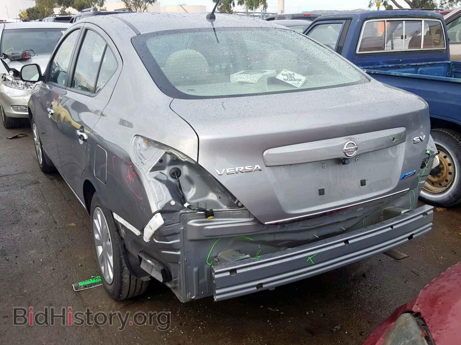 2012 NISSAN VERSA - VIN: 3N1CN7AP1CL843721 - Фото 3