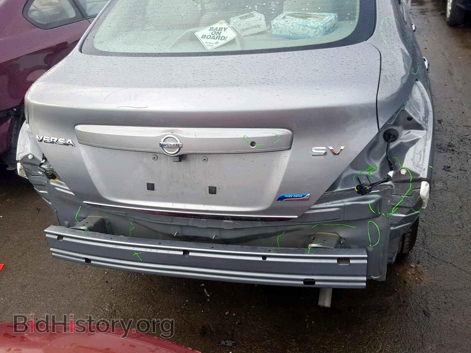 2012 NISSAN VERSA - VIN: 3N1CN7AP1CL843721 - Фото 9