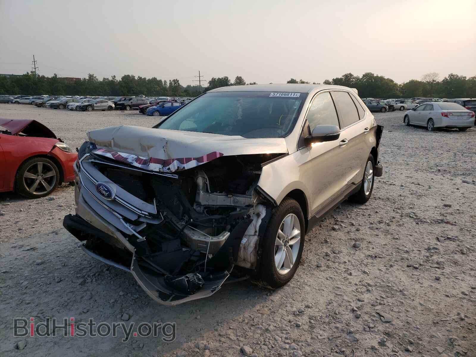 2017 FORD EDGE - VIN: 2FMPK3J96HBB72997 - Фото 2