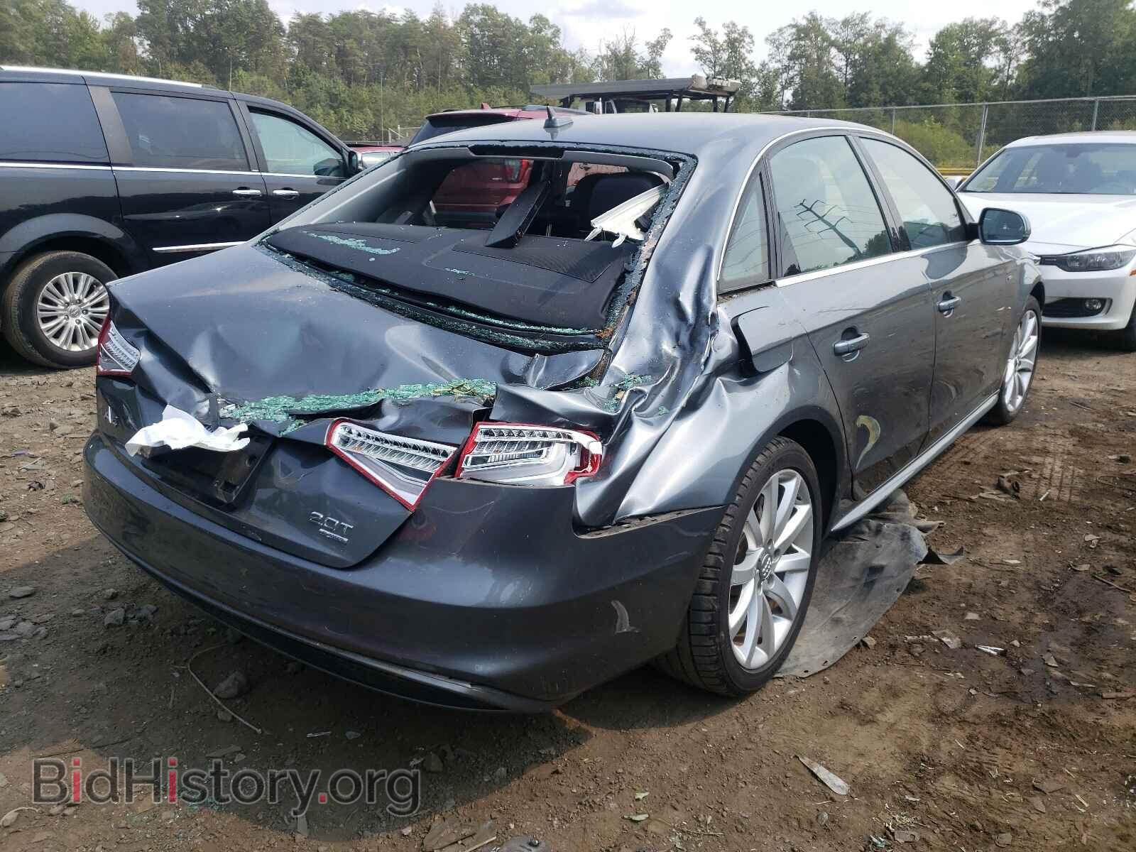 2014 AUDI A4 - VIN: WAUBFAFL4EN015848 - Фото 4