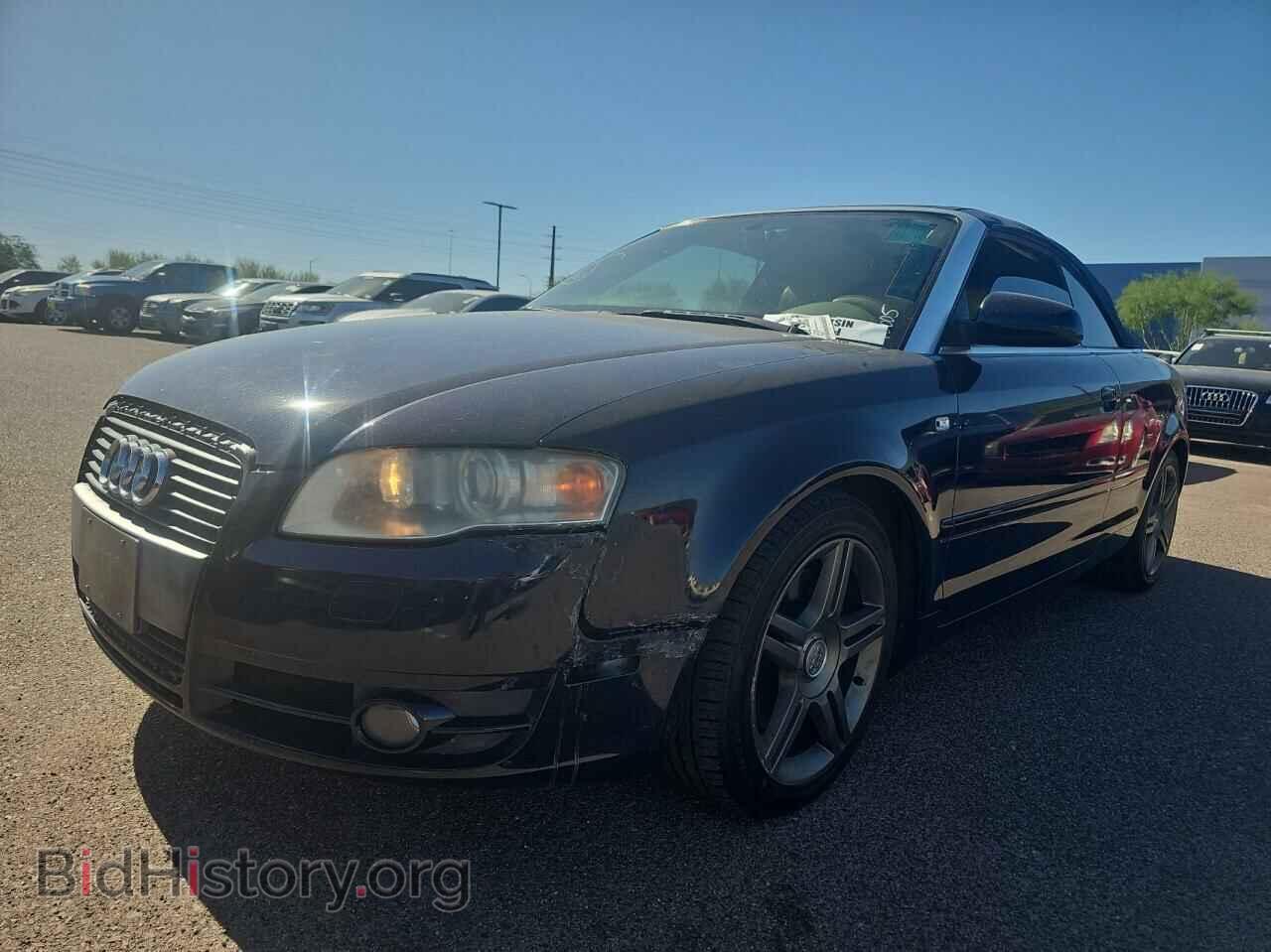 2007 AUDI A4 - VIN: WAUDF48H27K021218 - Фото 2
