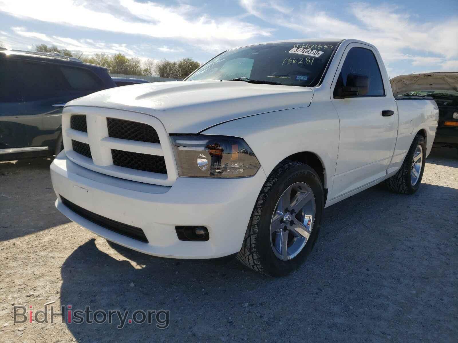 2012 DODGE RAM 1500 - VIN: 3C6JD6AT5CG136281 - Фото 2