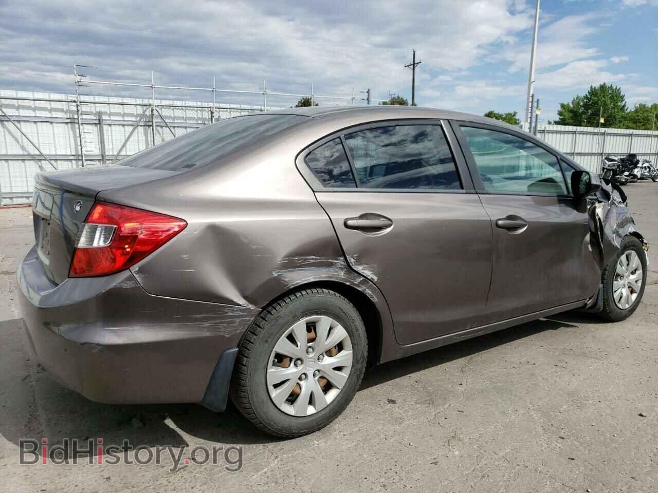 2012 HONDA CIVIC - VIN: 2HGFB2E52CH576033 - Photo 3