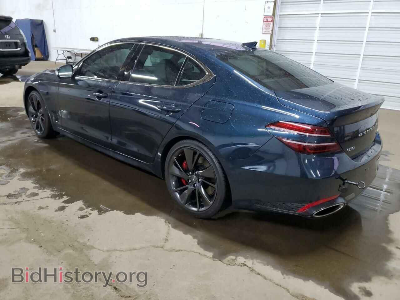 2022 GENESIS G70 BASE - VIN: KMTG54TE1NU098648 - Фото 3