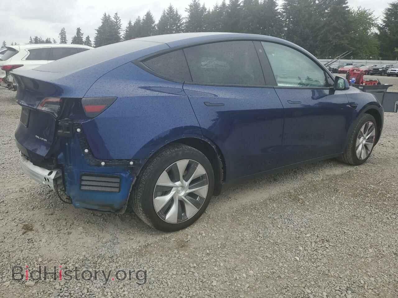 2022 TESLA MODEL Y - VIN: 7SAYGDEE6NF429651 - Фото 3