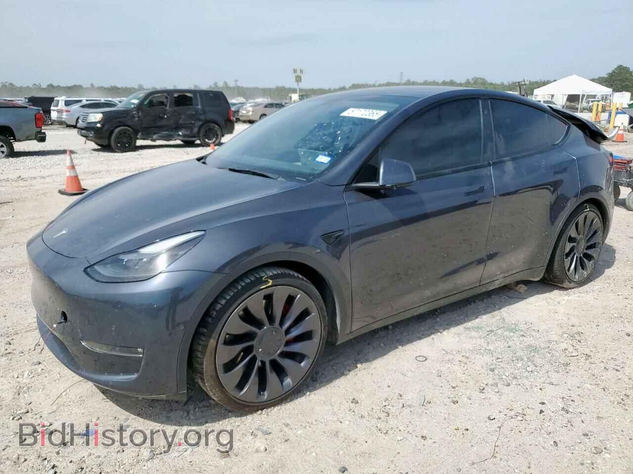 Photo 5YJYGDEF3MF215835 - TESLA MODEL Y 2021
