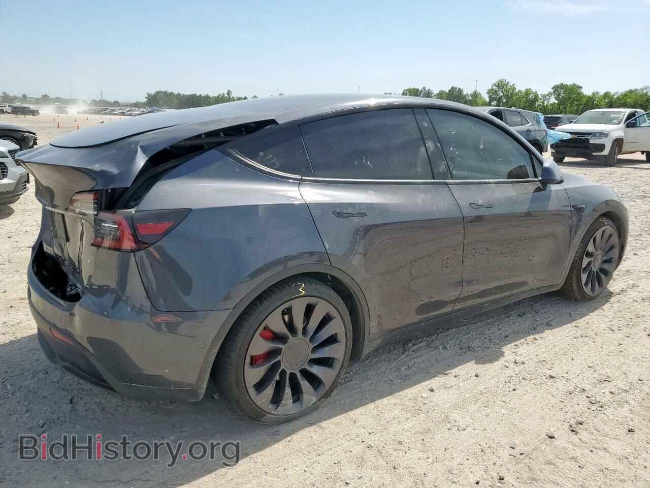 2021 TESLA MODEL Y - VIN: 5YJYGDEF3MF215835 - Фото 3