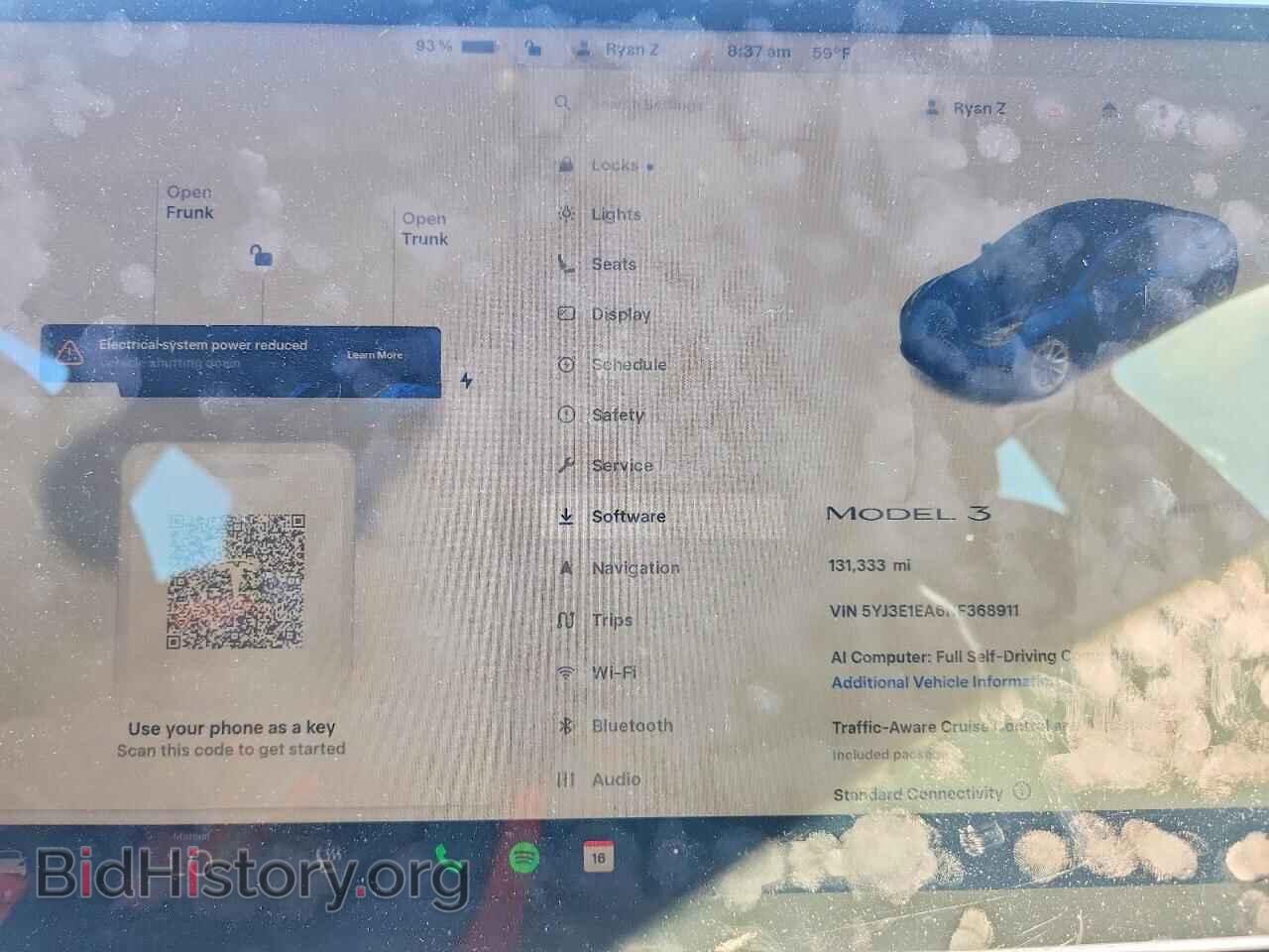 2022 TESLA MODEL 3 - VIN: 5YJ3E1EA6NF368911 - Photo 9