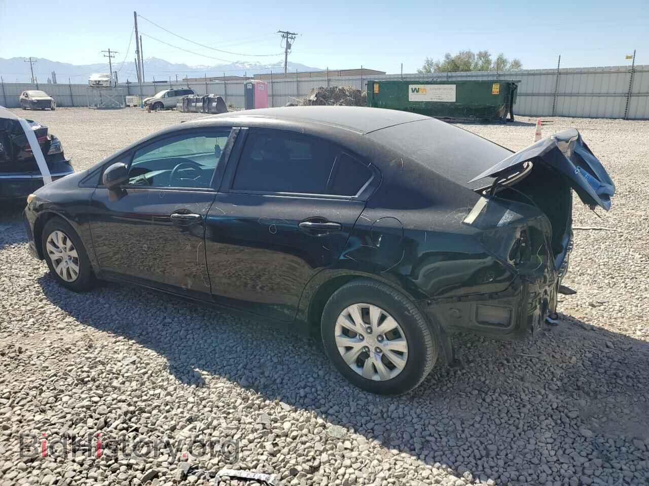 2012 HONDA CIVIC - VIN: 19XFB2F55CE313382 - Фото 2