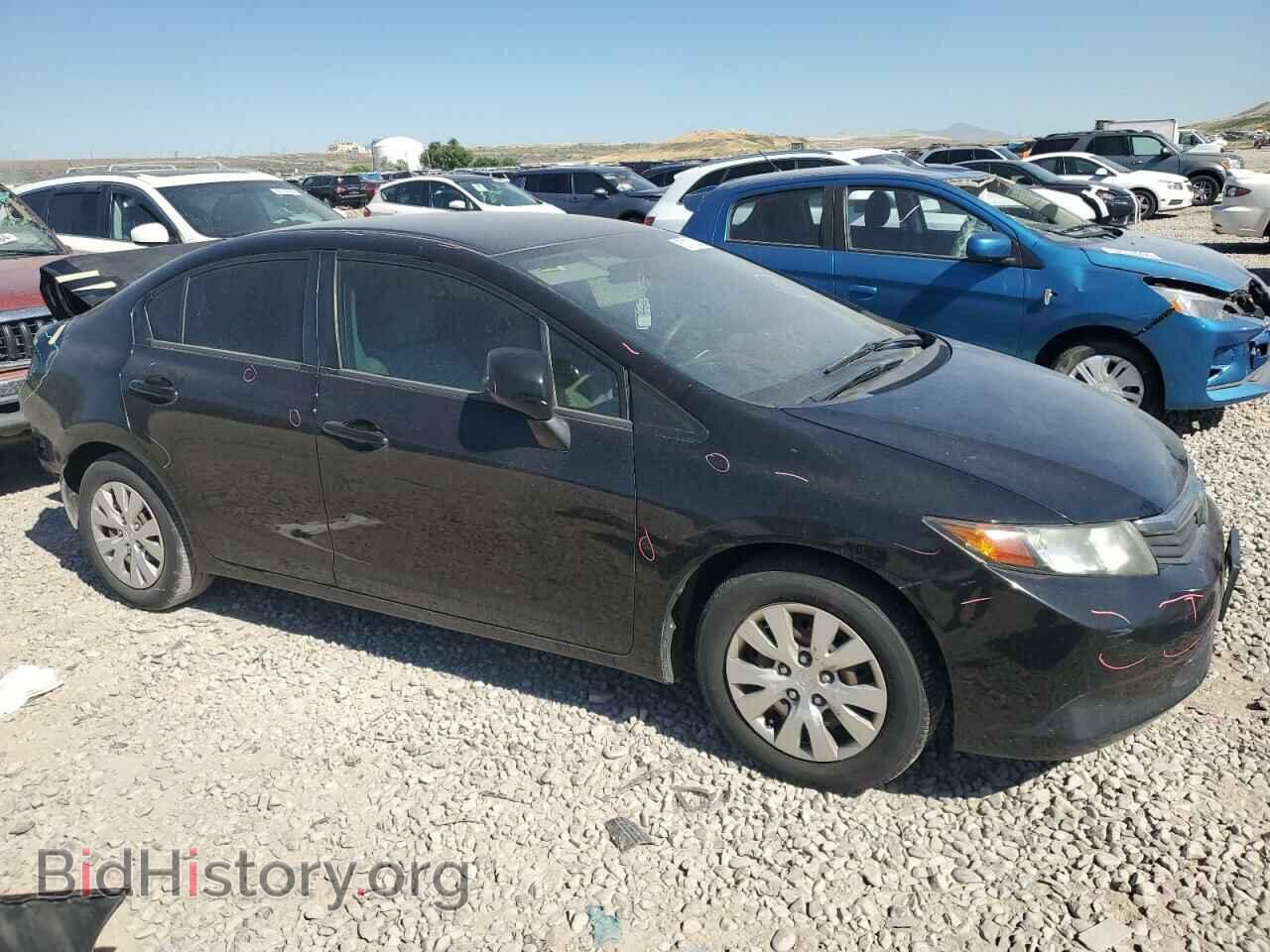 2012 HONDA CIVIC - VIN: 19XFB2F55CE313382 - Фото 4