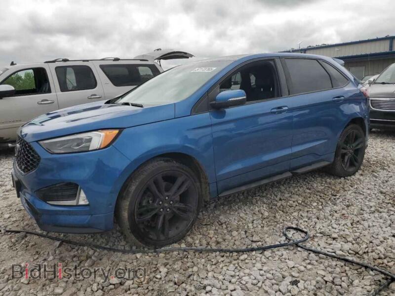 2019 Ford EDGE ST (VIN 2FMPK4AP5KBC64887) — фото 1 из 15, Copart, повреждение: задняя часть