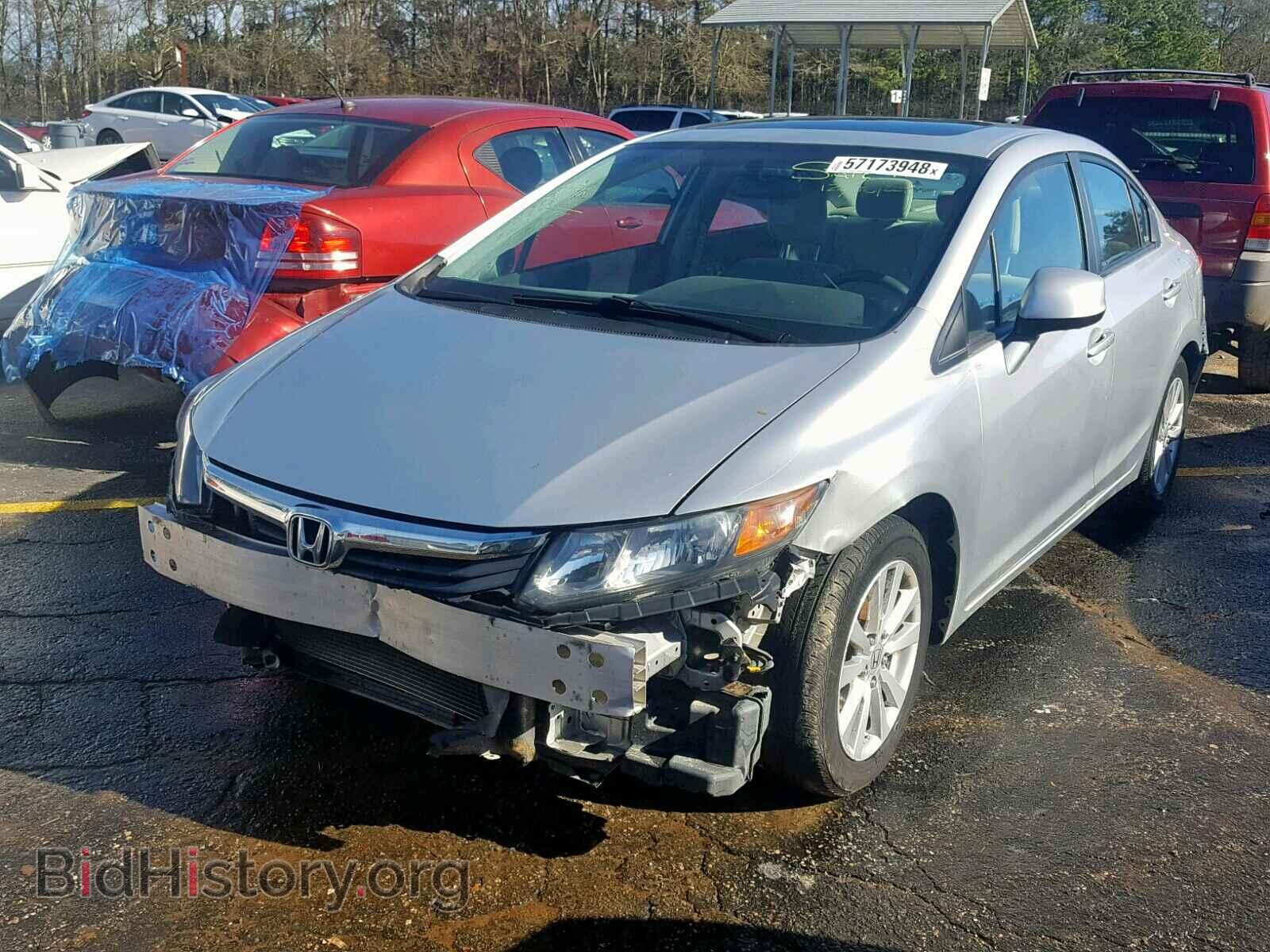 2012 HONDA CIVIC - VIN: 2HGFB2F83CH510079 - Фото 2