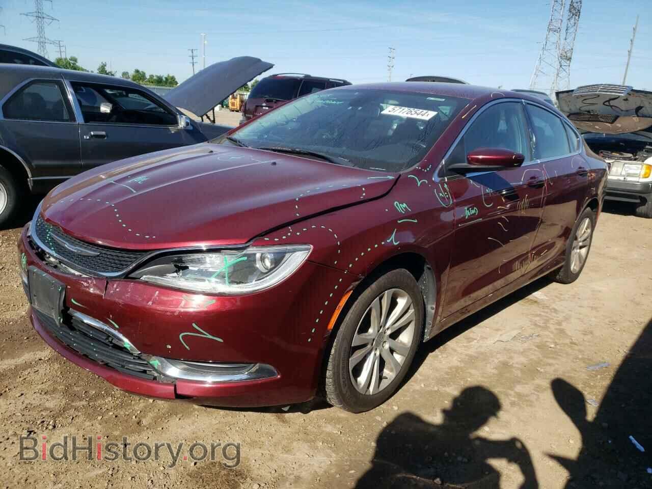 Фотография 1C3CCCAB8FN680610 - CHRYSLER 200 2015