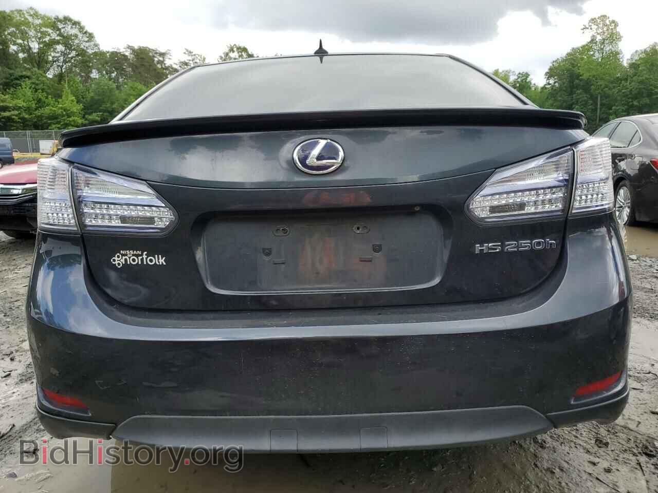 2011 LEXUS HS - VIN: JTHBB1BA5B2046802 - Фото 6