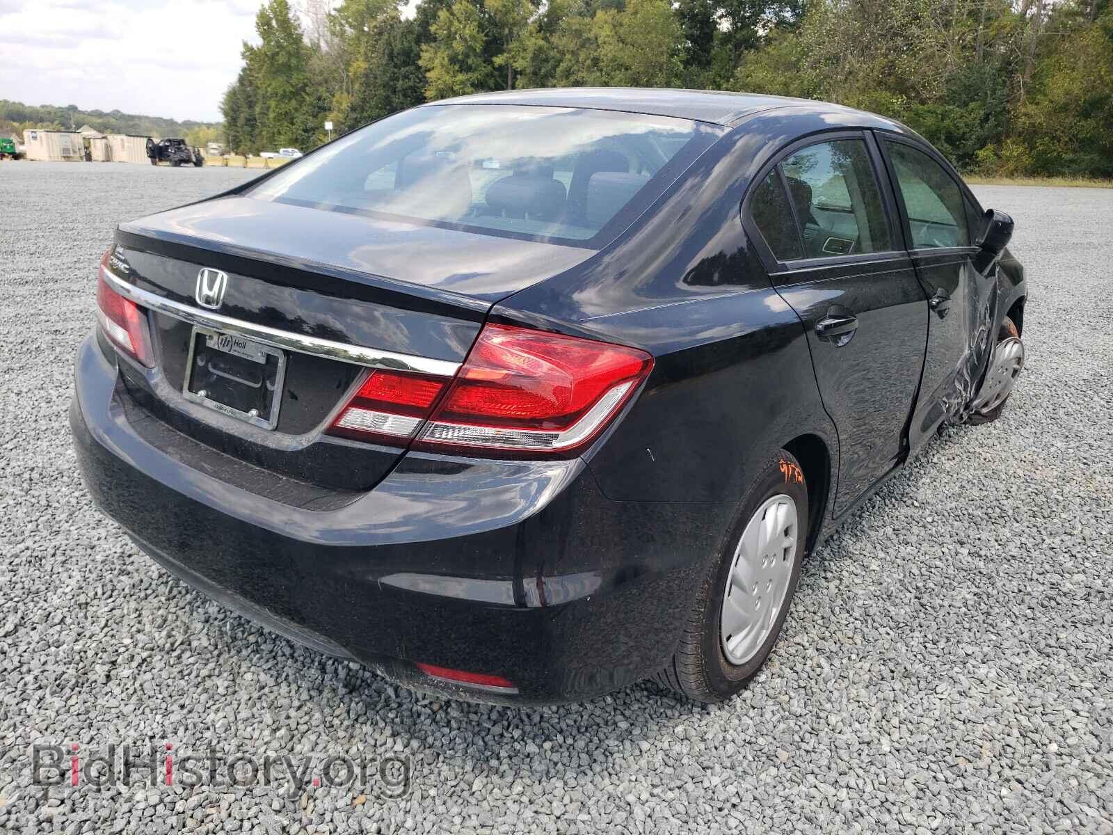 2014 HONDA CIVIC - VIN: 2HGFB2F51EH515354 - Фото 4