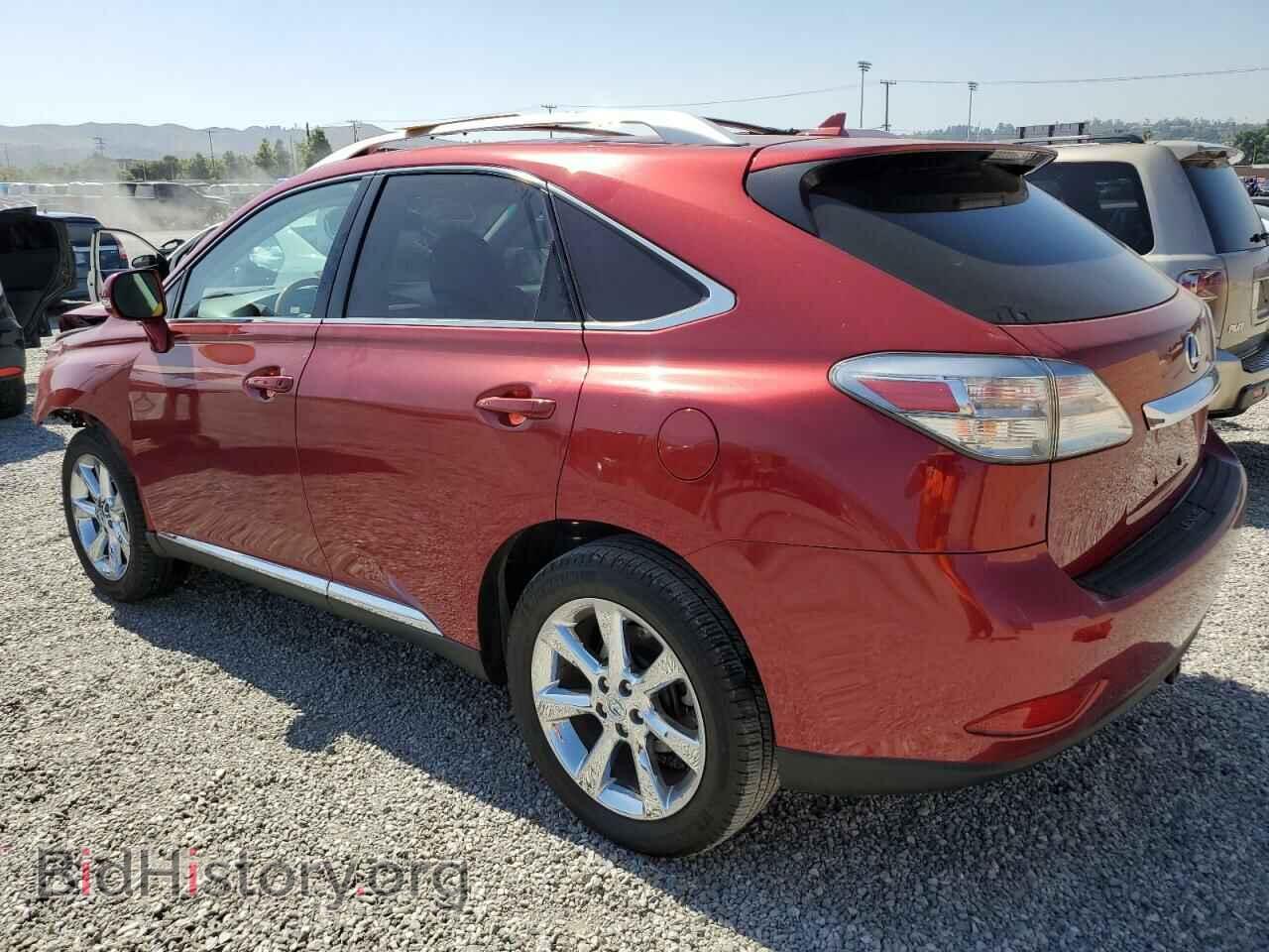 2012 LEXUS RX350 - VIN: 2T2ZK1BA5CC072637 - Фото 2