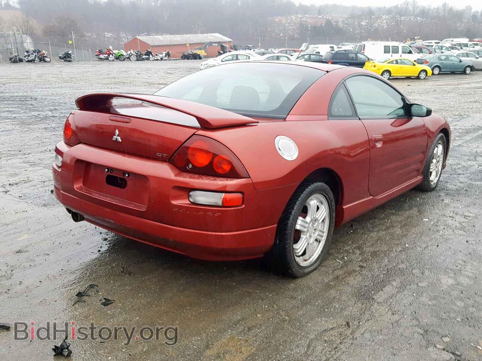 2002 MITSUBISHI ECLIPSE - VIN: 4A3AC84H22E100579 - Фото 4