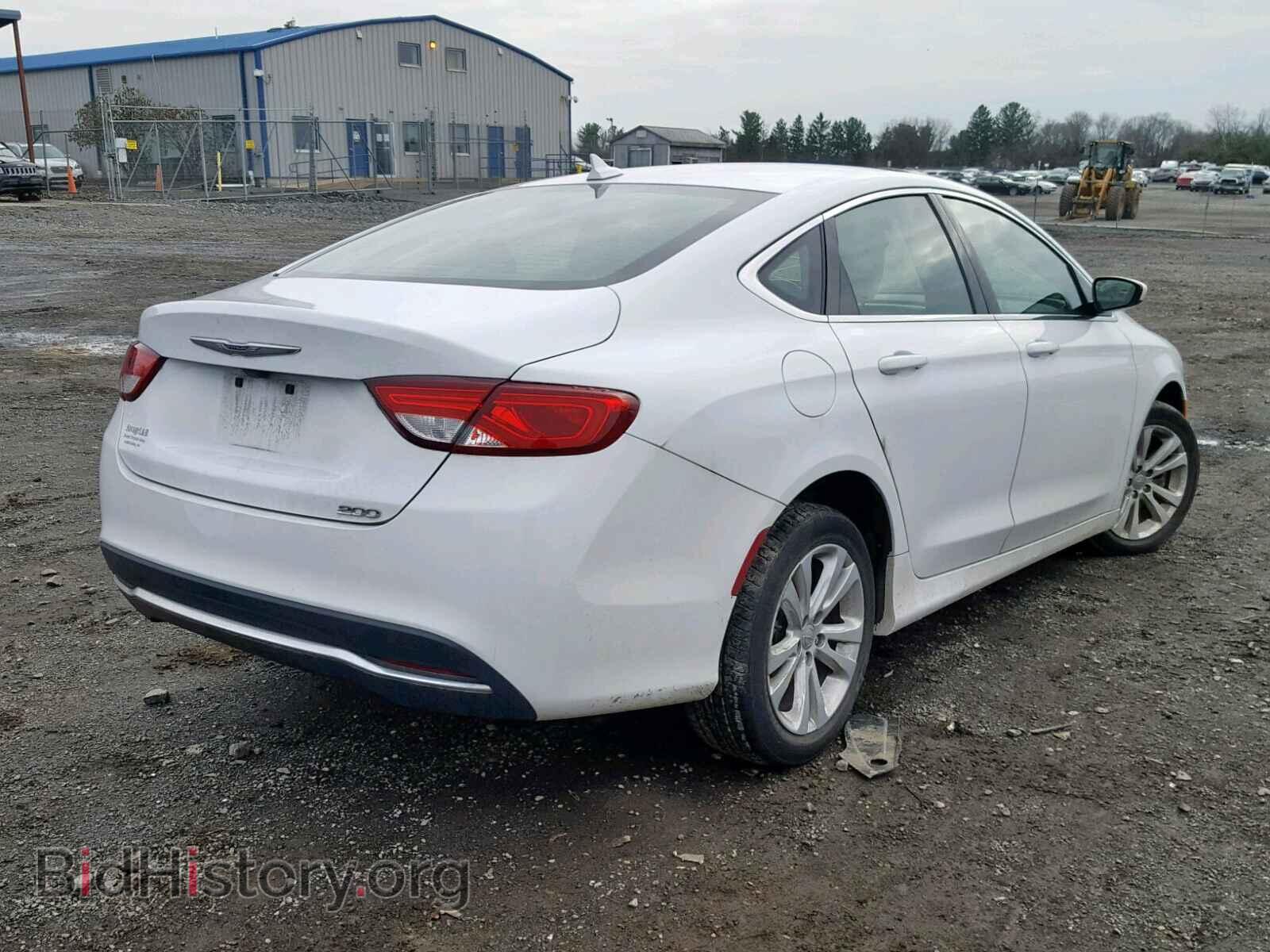 2016 CHRYSLER 200 - VIN: 1C3CCCAB3GN108457 - Фото 4