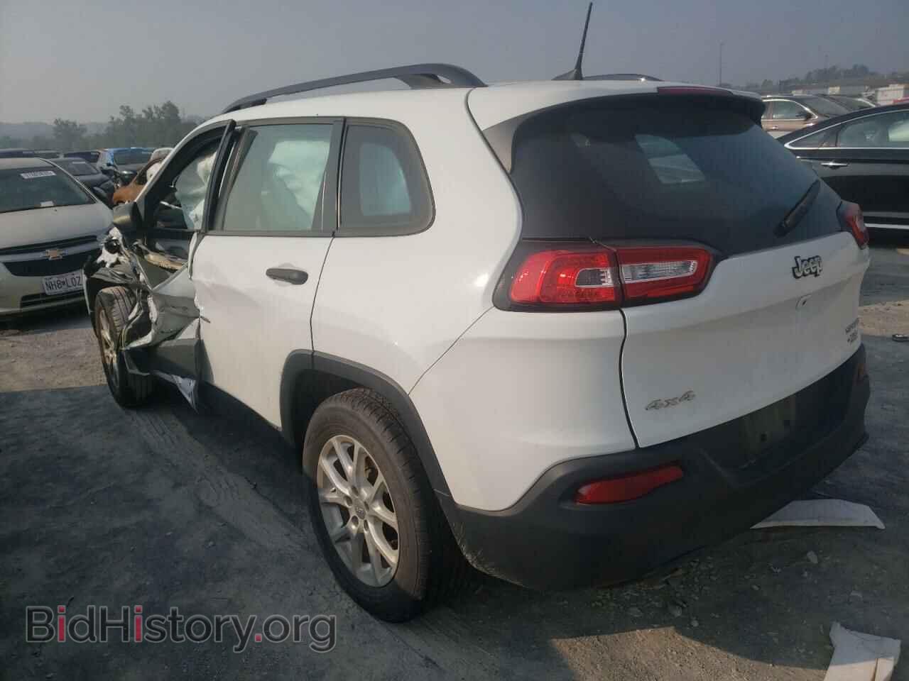 2016 JEEP CHEROKEE - VIN: 1C4PJMAB8GW210372 - Фото 2