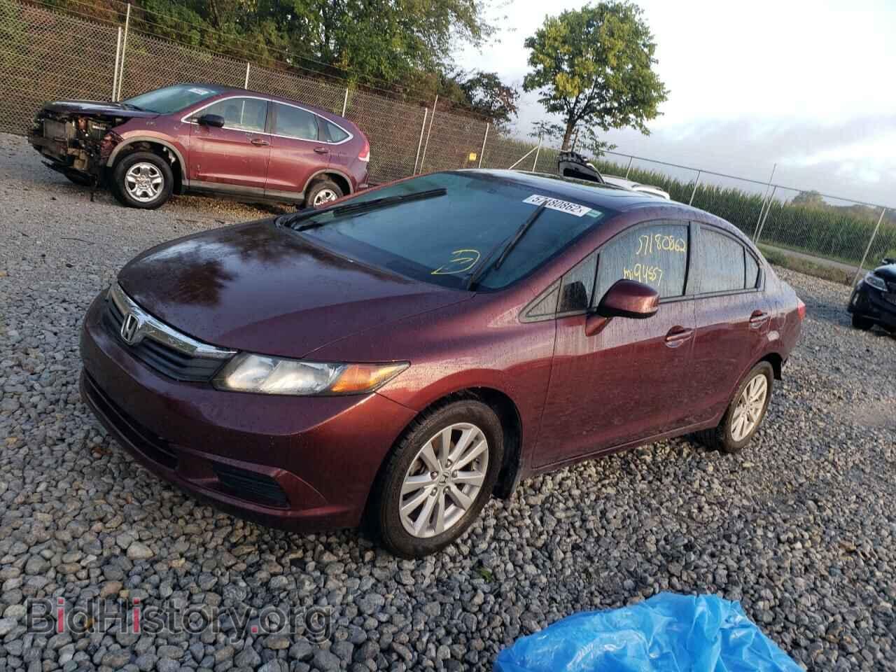 2012 HONDA CIVIC - VIN: 19XFB2F84CE337831 - Фото 2