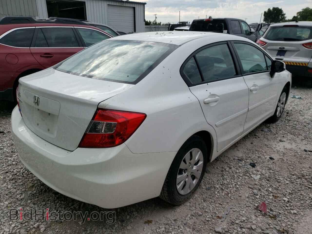 2012 HONDA CIVIC - VIN: 19XFB2F56CE002804 - Фото 4