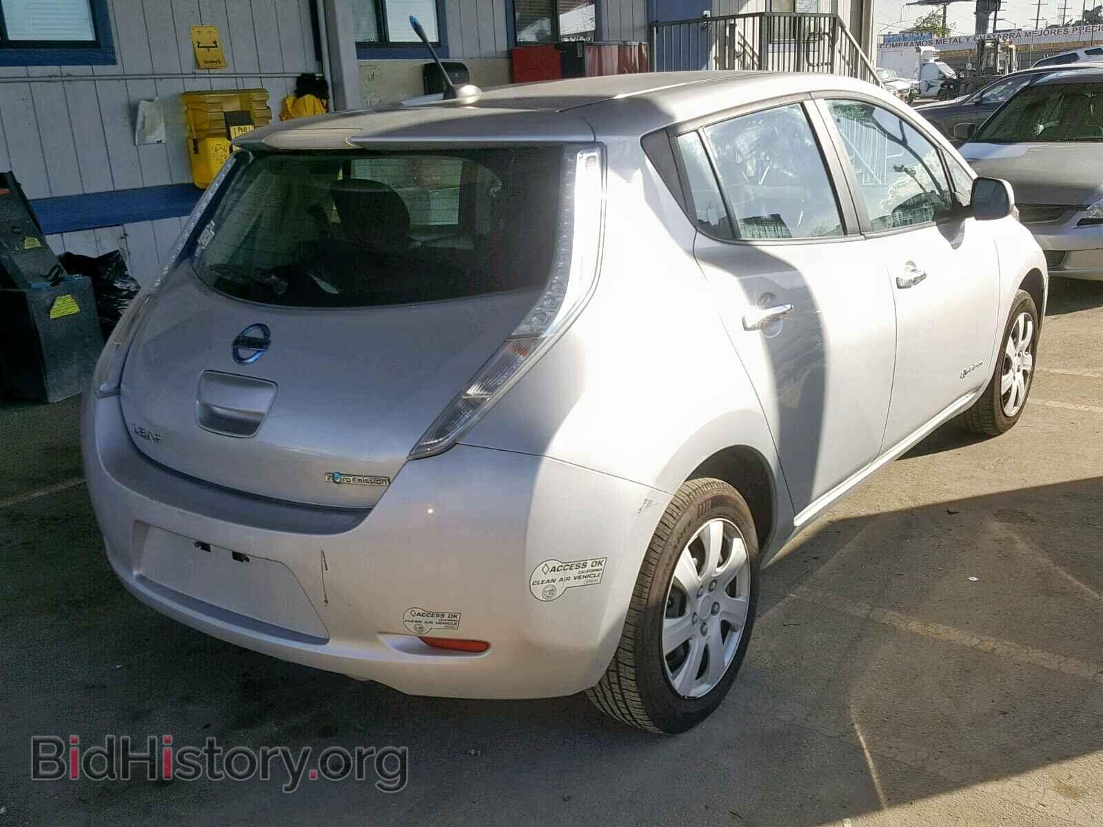 2013 NISSAN LEAF - VIN: 1N4AZ0CP4DC400981 - Фото 4