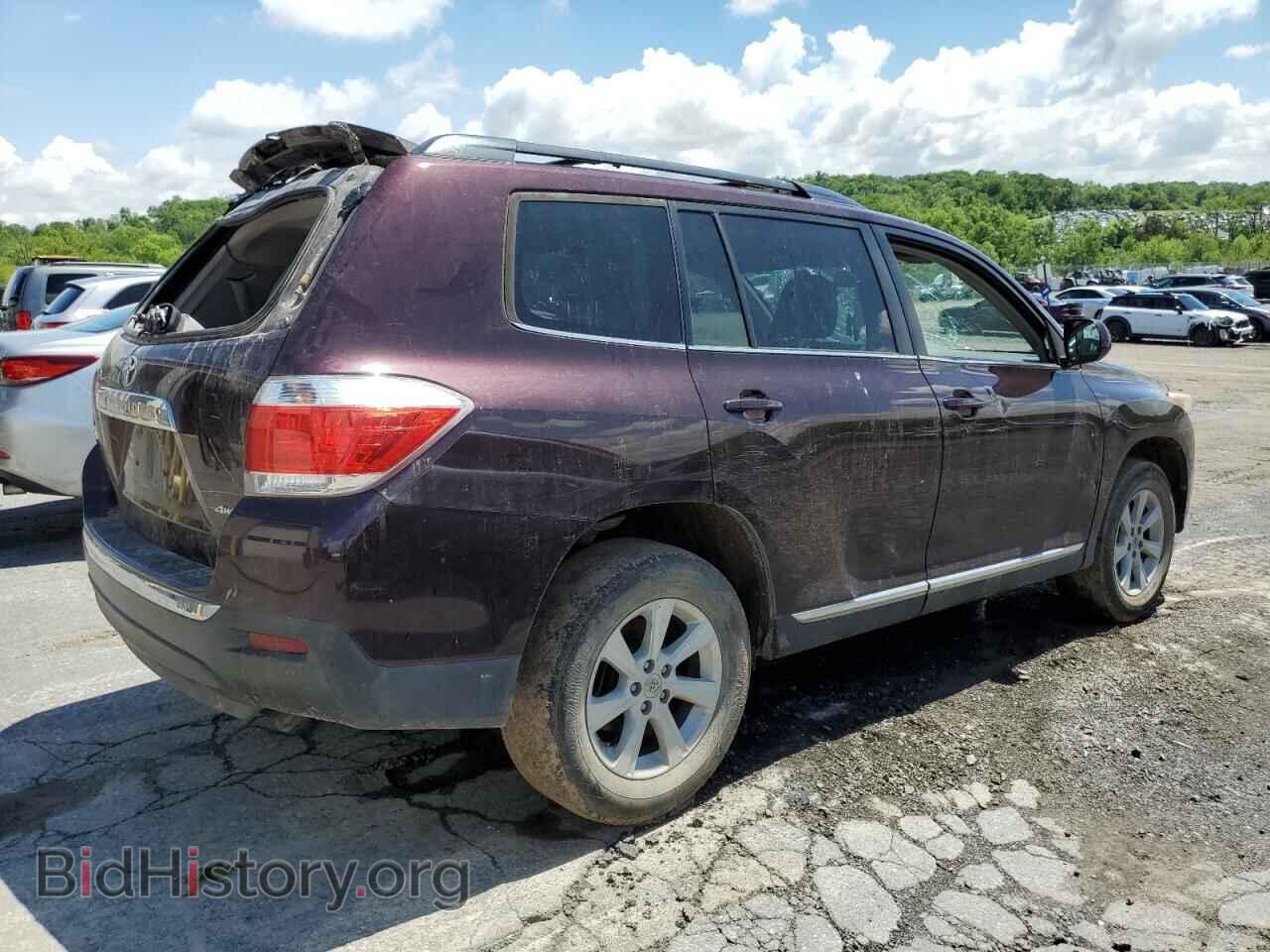 2013 TOYOTA HIGHLANDER - VIN: 5TDBK3EH2DS227874 - Фото 3