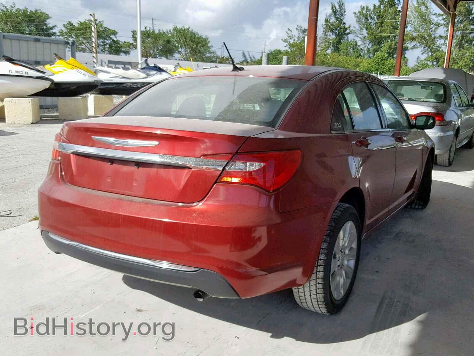 2013 CHRYSLER 200 - VIN: 1C3CCBAB7DN686003 - Фото 4