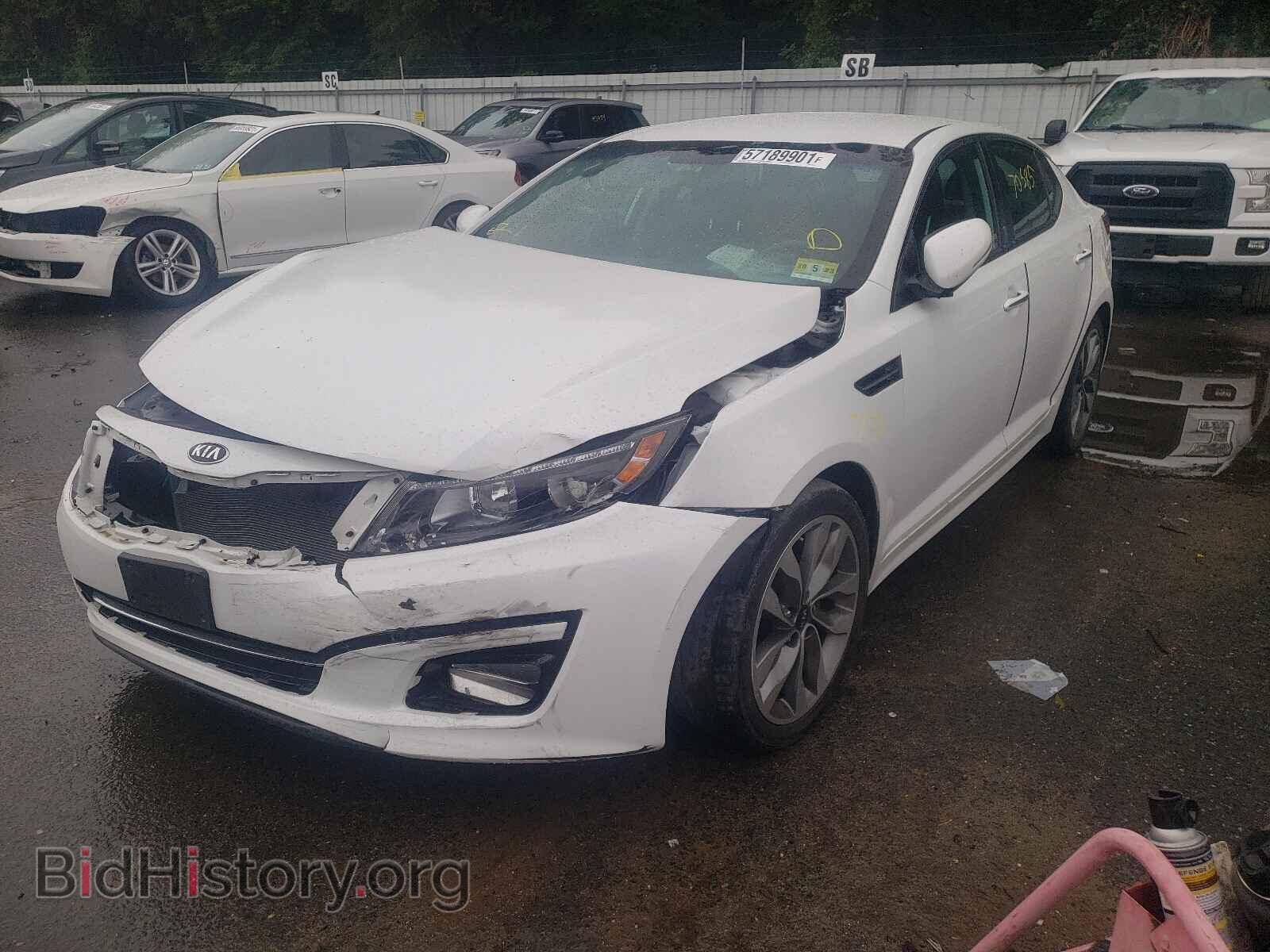 2014 KIA OPTIMA - VIN: 5XXGR4A71EG290312 - Фото 2