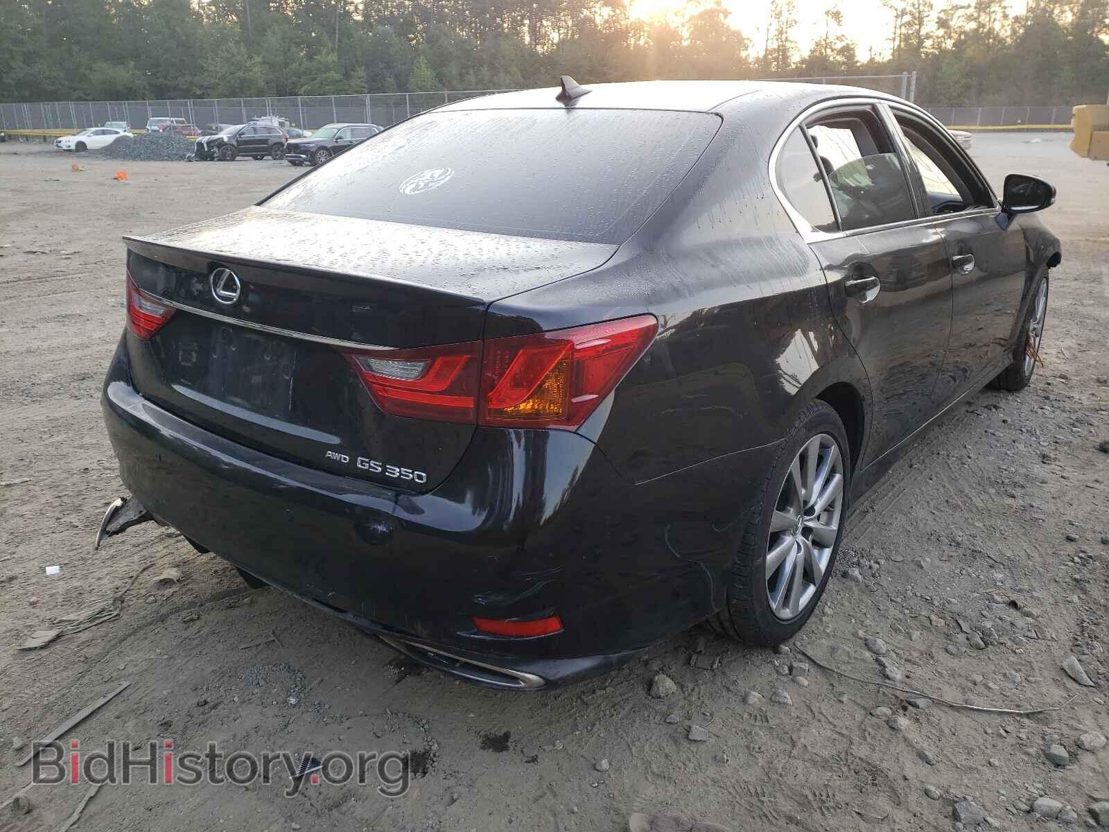 2013 LEXUS GS350 - VIN: JTHCE1BL9D5017706 - Фото 4