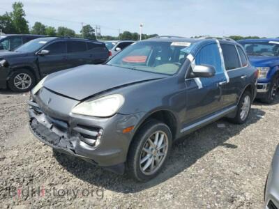 2008 Porsche CAYENNE S, серебристый — VIN WP1AB29P18LA30854, Copart