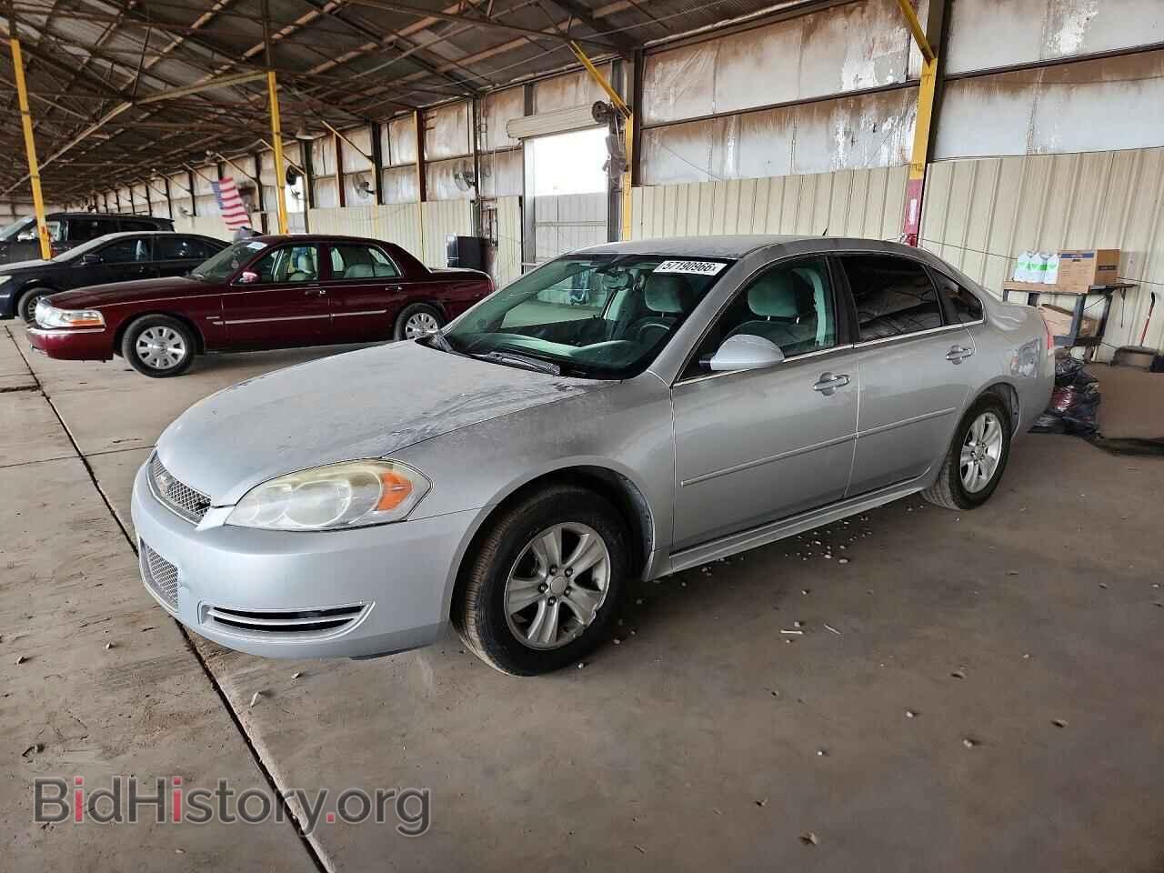 Фотография 2G1WF5E32C1301458 - CHEVROLET IMPALA 2012