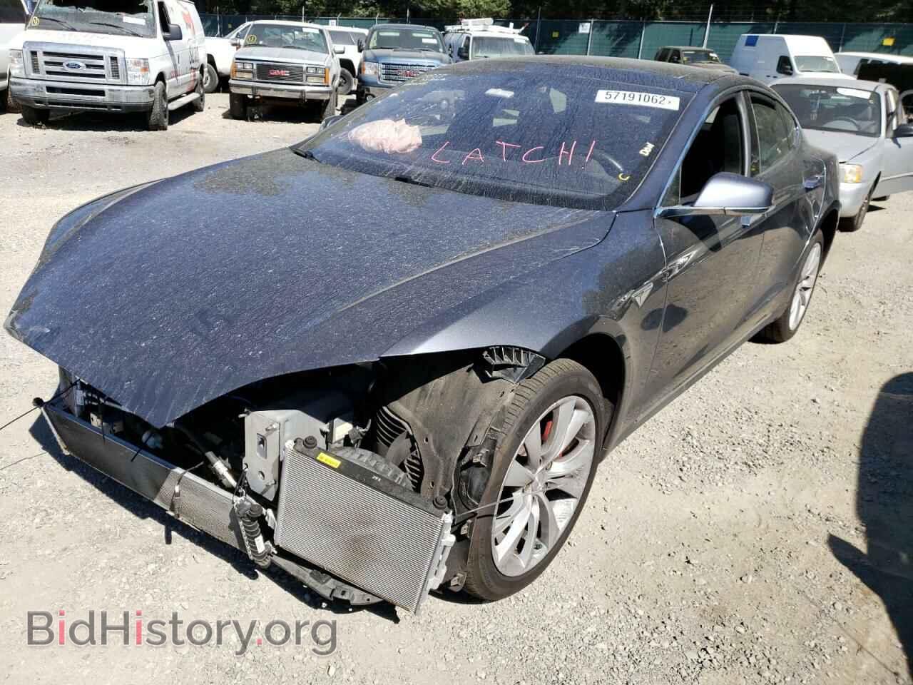 2014 TESLA MODEL S - VIN: 5YJSA1H24EFP63455 - Photo 2