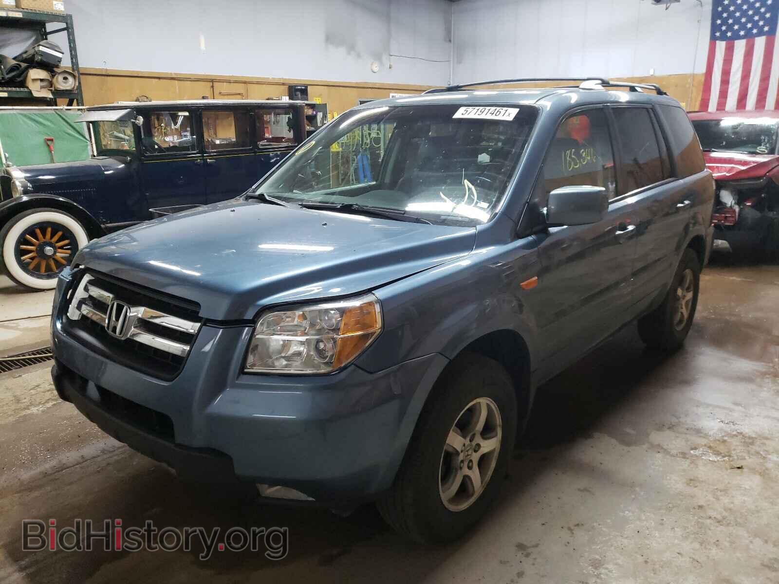 2006 HONDA PILOT - VIN: 2HKYF18586H516464 - Фото 2
