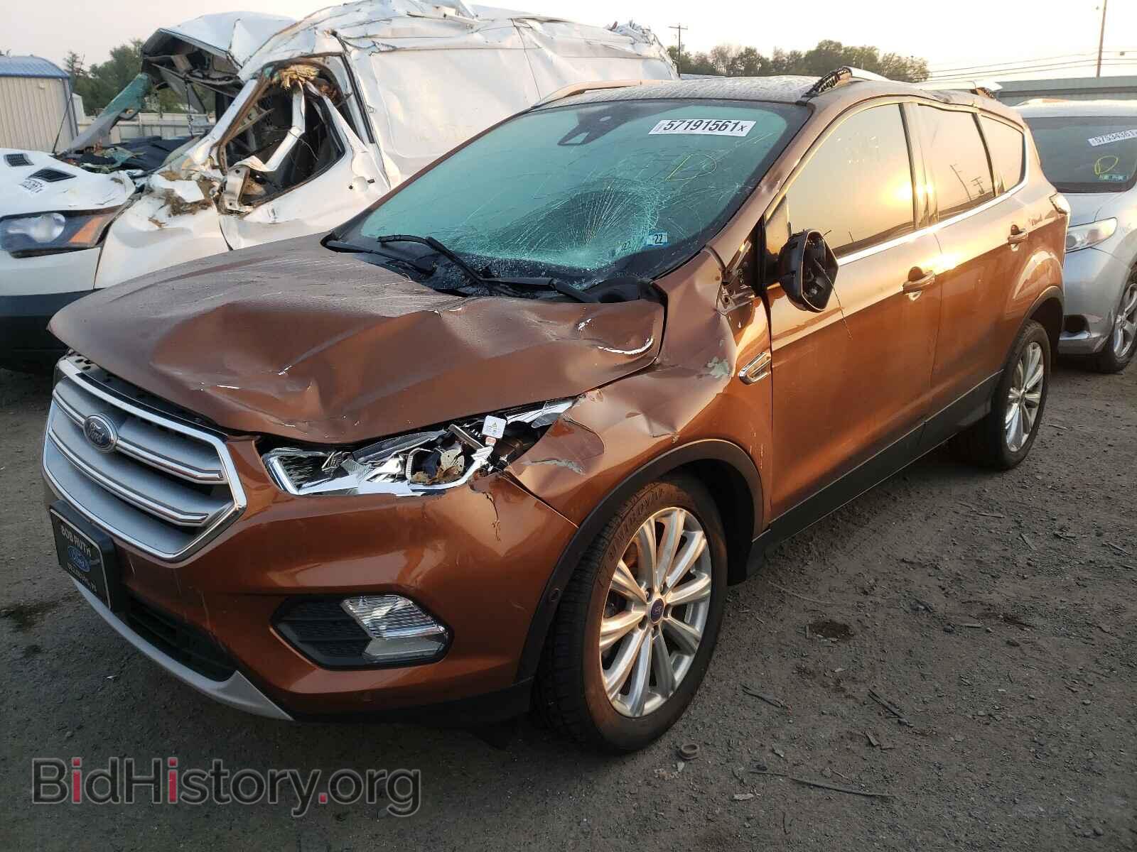 2017 FORD ESCAPE - VIN: 1FMCU9J99HUC16710 - Фото 2