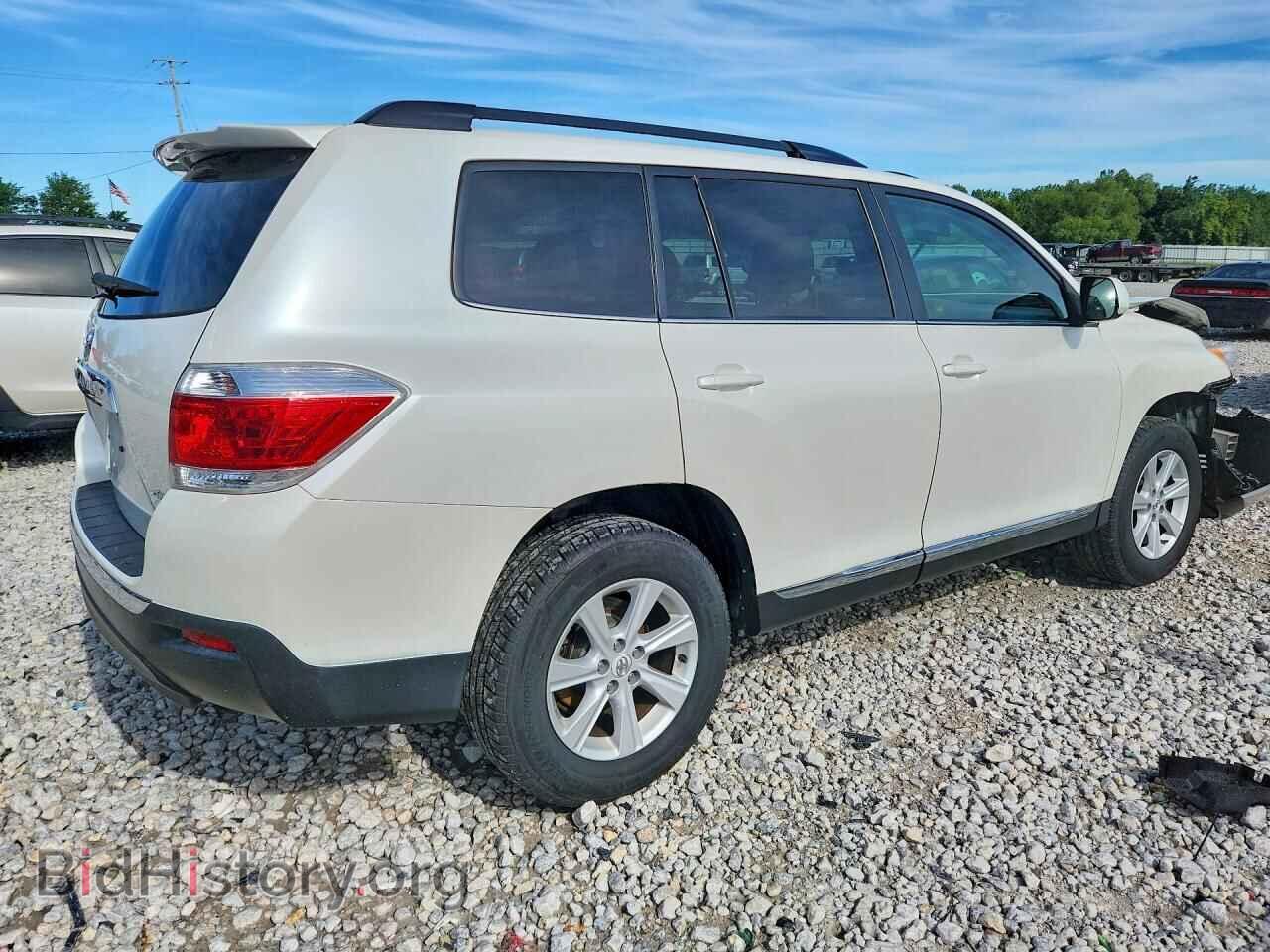 2013 TOYOTA HIGHLANDER - VIN: 5TDBK3EH8DS189695 - Фото 3