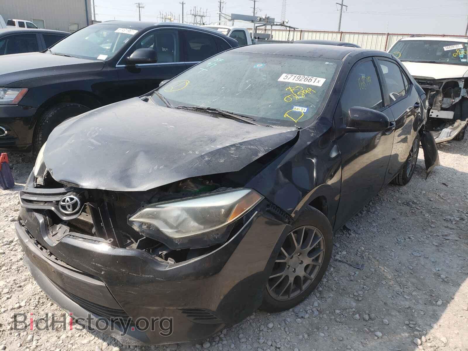 2014 TOYOTA COROLLA - VIN: 2T1BURHE1EC031899 - Фото 2