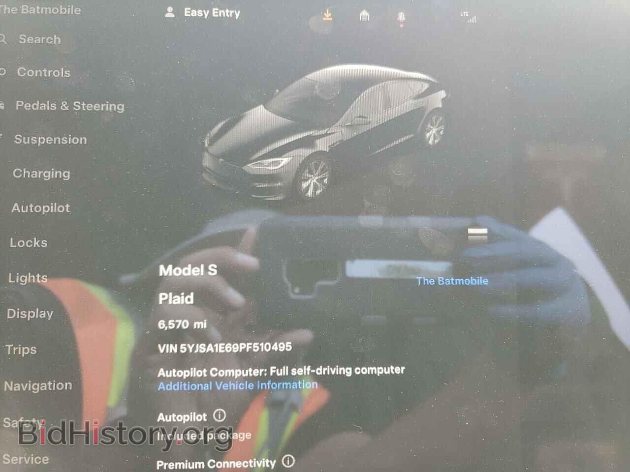 2023 TESLA MODEL S - VIN: 5YJSA1E69PF510495 - Photo 9