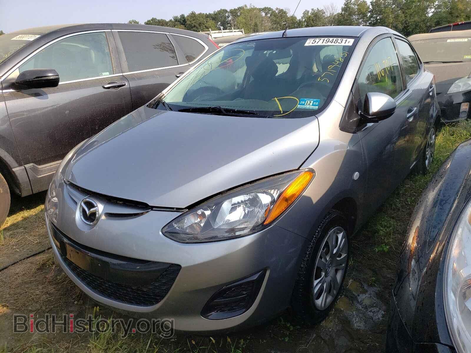 2014 MAZDA 2 - VIN: JM1DE1KY7E0186879 - Фото 2