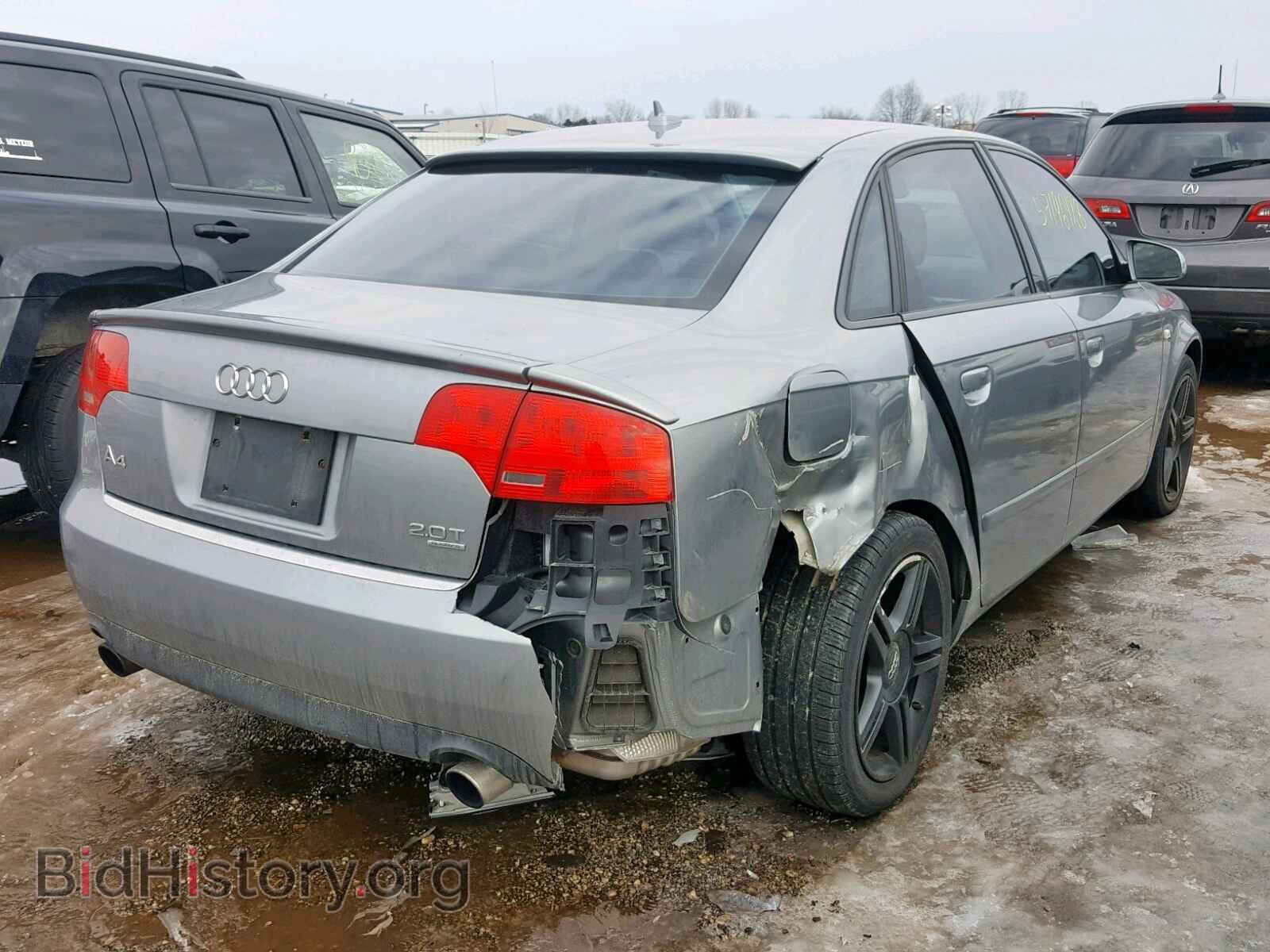 2007 AUDI A4 - VIN: WAUDF78E67A090412 - Photo 4