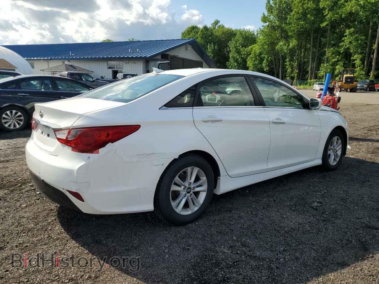 2014 HYUNDAI SONATA - VIN: 5NPEB4AC0EH896598 - Фото 3