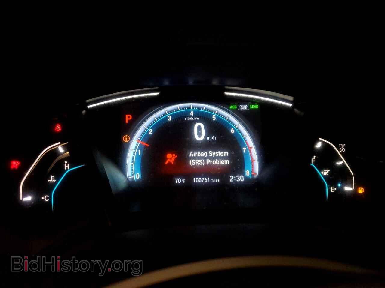 2019 HONDA CIVIC - VIN: 2HGFC2F65KH512927 - Фото 9