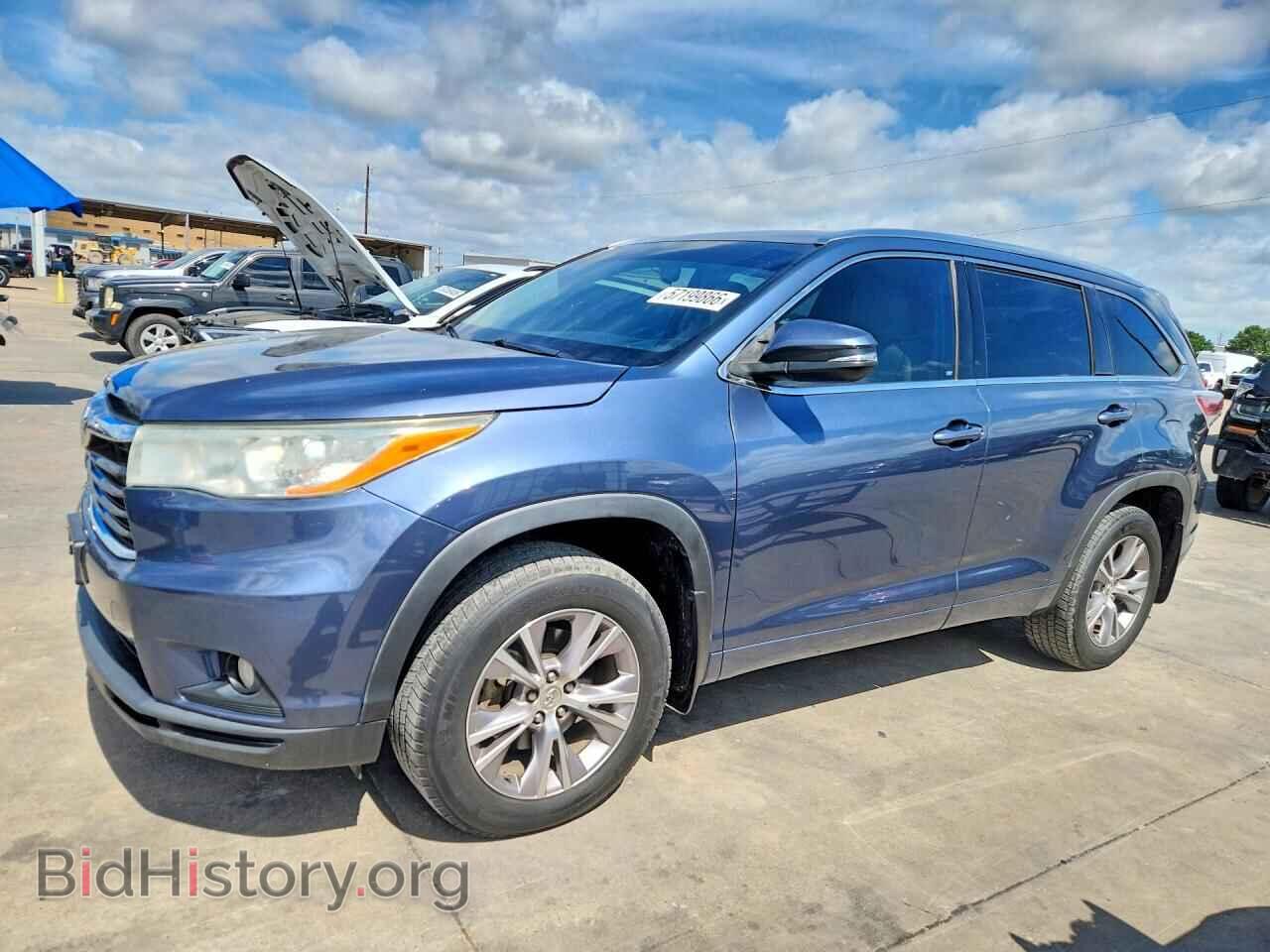 Photo 5TDKKRFH3ES037715 - TOYOTA HIGHLANDER 2014