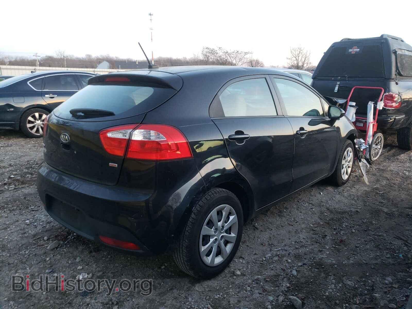 2012 KIA RIO - VIN: KNADM5A38C6082151 - Фото 4