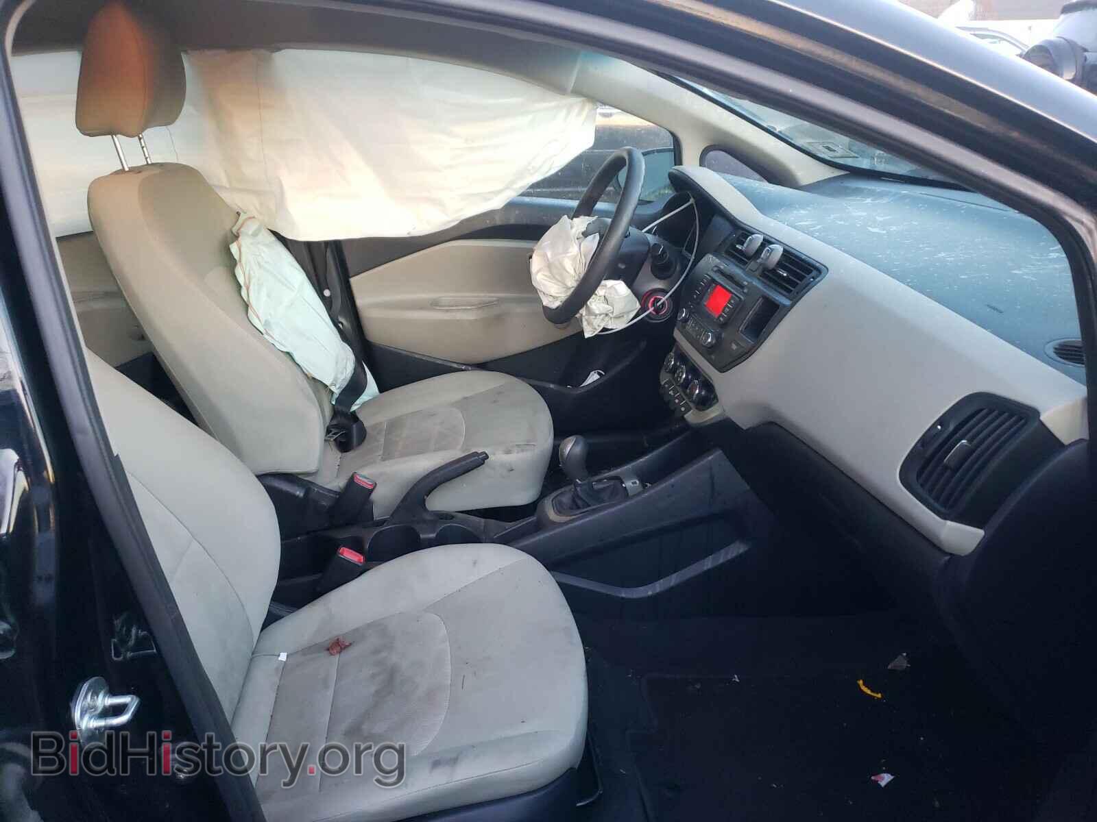 2012 KIA RIO - VIN: KNADM5A38C6082151 - Фото 5