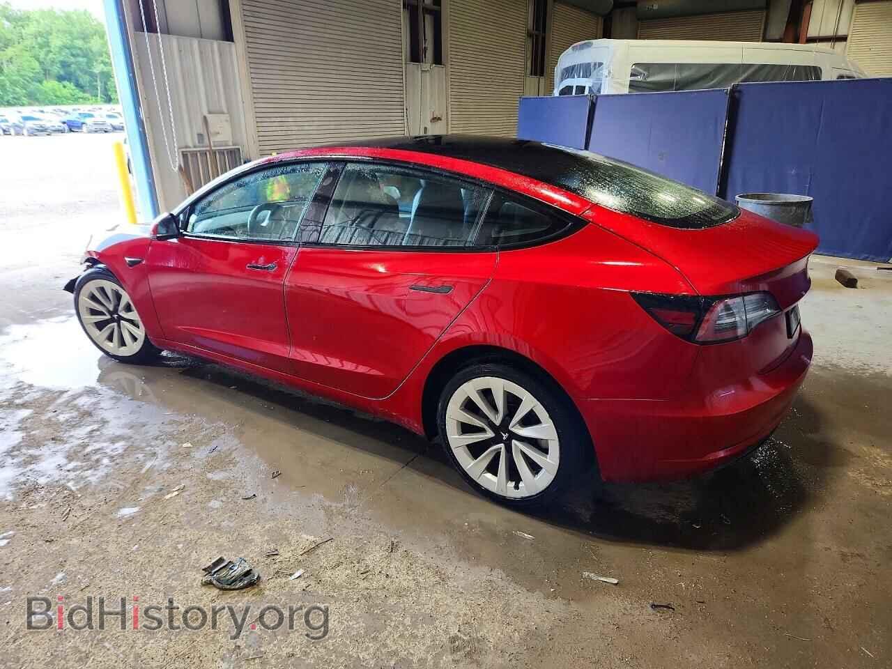 2022 TESLA MODEL 3 - VIN: 5YJ3E1EA7NF371042 - Photo 2