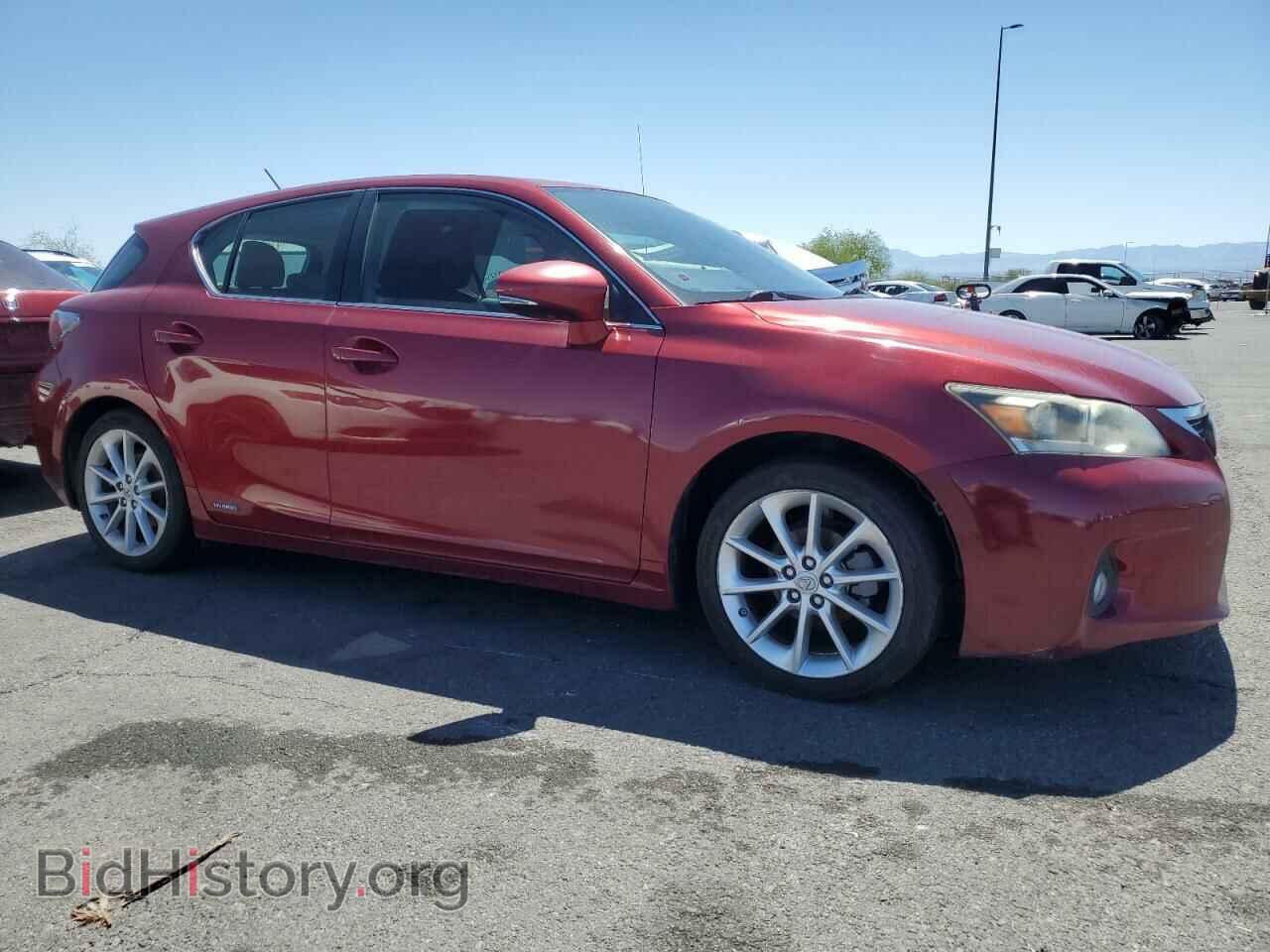 2012 LEXUS CT 200 - VIN: JTHKD5BH3C2084254 - Photo 4