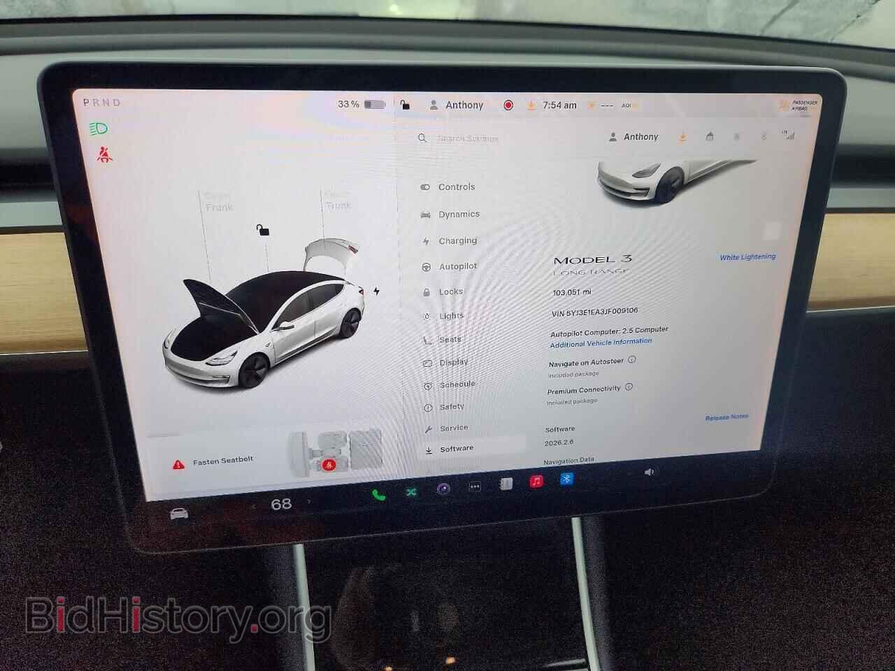 2018 TESLA MODEL 3 - VIN: 5YJ3E1EA3JF009106 - Photo 9
